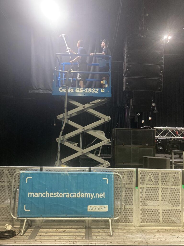 Manchester academy curtain cleaning